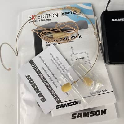 Samson XP106wDE Expedition Rechargeable Portable PA System, Wireless Headset Microphone, 100W image 3