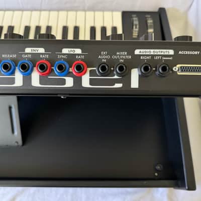 Moog MiniMoog Voyager Electric Blue Edition 44-Key Monophonic Synthesizer 2006 - 2015 - Black Cabinet image 8