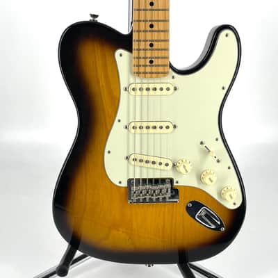 2017 Fender Parallel Universe Strat-Tele Hybrid – Limited Edition – 2-Tone Sunburst image 3