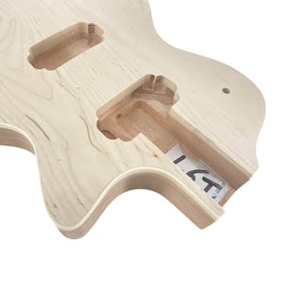 Les Paul Style Electric Guitar HH Body, Mahogany image 6