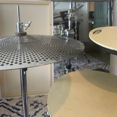 DW Go Anywhere 5pc Practice Pad Drum Set with Stands and cymbals. image 8