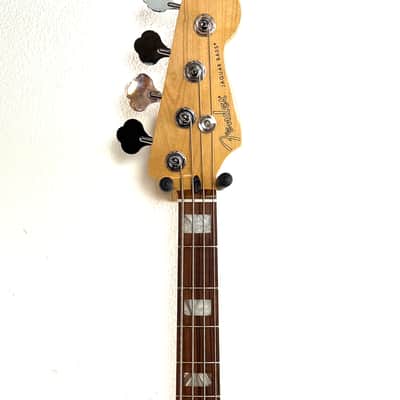 Fender Mark Hoppus Signature Jaguar Bass - Hot Pink image 7