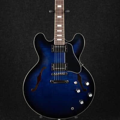 Gibson USA ES-335 Figured Semi-Hollow - Deep Ocean Burst image 3