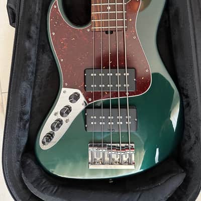 Sadowsky - NYC Vintage Style Super Precision Super Jazz Bass 2021 - Dark Green Metallic image 1