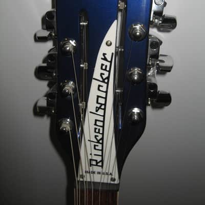 Rickenbacker 620/12 Midnight Blue Deluxe, 12 String, 21 fret, 2 pickups, wired for stereo 620/12 MID image 17