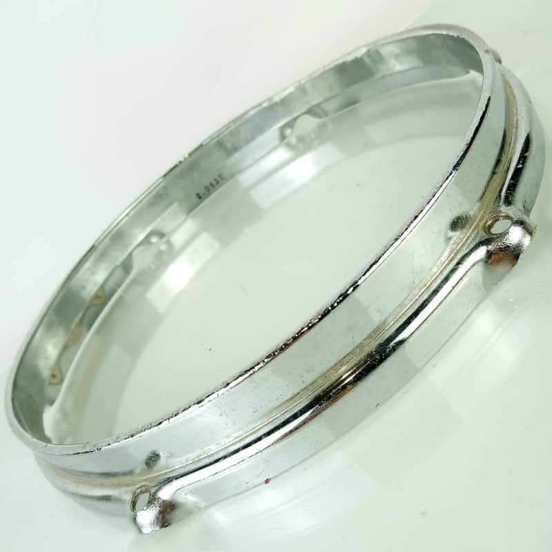 Yamaha 10" Aluminum 6Lug Power Hoop Tom Drum Batter Rim Maple Custom Mark1 Japan image 1