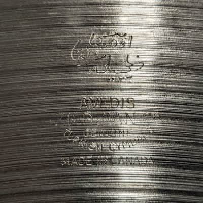 Zildjian 21" Hollow Logo 1970s Heavy Ride cymbal (Made in Canada) 1970 image 4