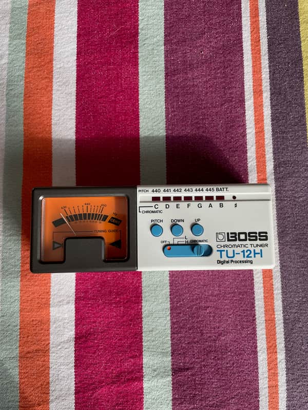 Boss TU-12H Chromatic Tuner 1994 - 2008 - White image 1