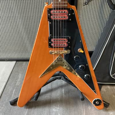 Epiphone '58 Korina Flying V 1998 - 2013 - Korina used image 5