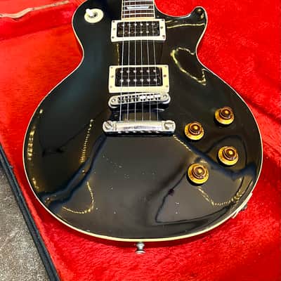 Greco EG-700 Single cut Les paul standard  1977 Ebony original vintage MIJ Japan Fujigen image 3
