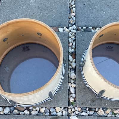 Vintage 1970s Premier Elite concert toms 12” & 13” image 2