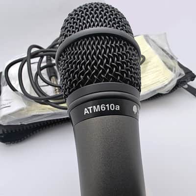 Audio-Technica ATM610a Handheld Hyper-Cardioid Dynamic Mic 2010s - Black image 2