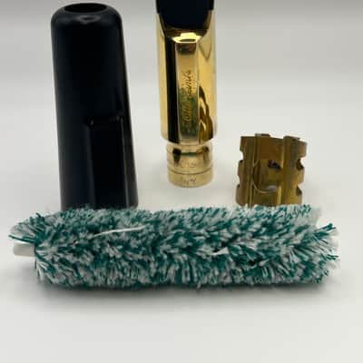 Vintage Otto Link 6* Super Tone Master “N.Y.” Tenor Saxophone Mouthpiece, Original Ligature & Cap image 1