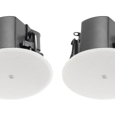 4 JBL Control 412C/T 3" Commercial 70v/8-ohm Ceiling Speakers For Restaurant/Bar image 2