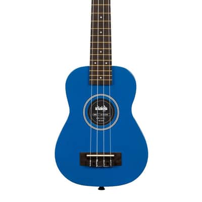 Kala Blue Ink Ukadelic Soprano Ukulele with Bag - UK-BLUEINK Uke image 3