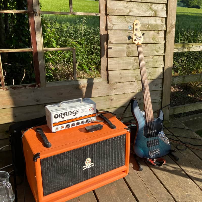 Orange SmartPower SP410 Bass Cabinet 2009 - Orange tolex Bild 1