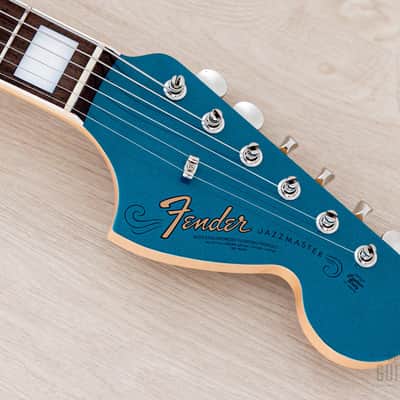 2025 Fender Traditional II Late ‘60s Jazzmaster Ocean Turquoise + Headstock, Blocks & Binding, Japan MIJ image 4
