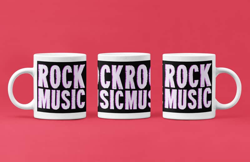 Edna Green Rock Music Mug White image 1