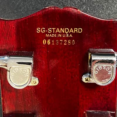 1976 Gibson SG Standard Cherry red with case image 15