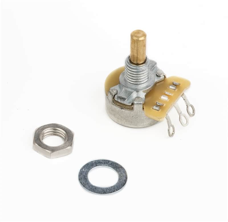 Fender 005-4458-000 Jaguar / Jazzmaster Thumb Wheel 50K Linear Taper Mini Solid-Shaft Potentiometer image 1