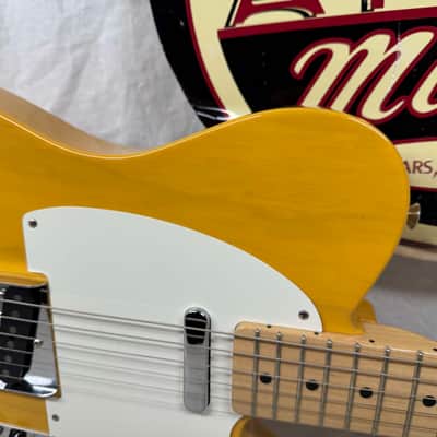 Fender USA Custom Shop Guitar Center 1952 Telecaster NOS Guitar with COA + Case 2024 - Butterscotch Blonde / Maple neck image 4