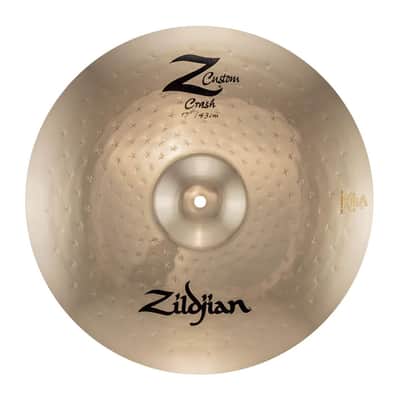 Zildjian 17" Z Custom Crash Cymbal image 1
