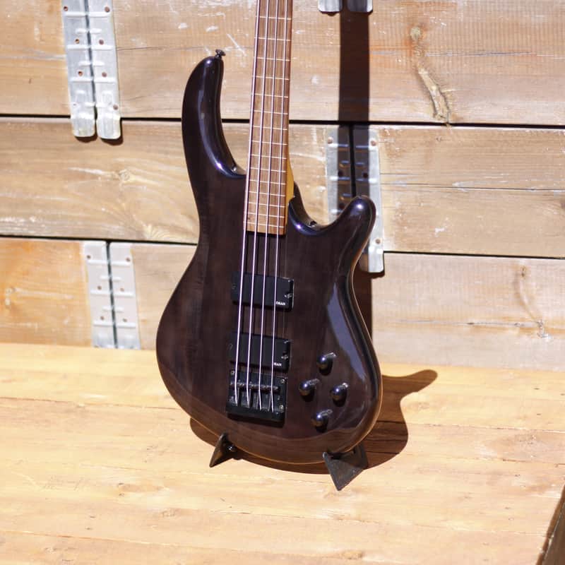 Dean Edge-4FL Fretless - Transparent Black image 1