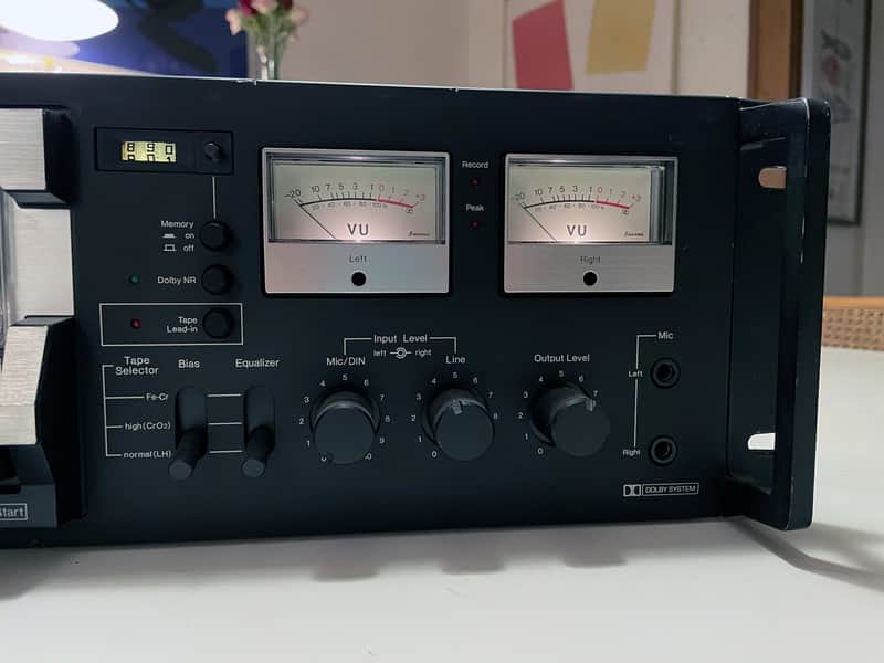 Sansui SC-3110 Stereo Cassette Tape Deck Clean and Working