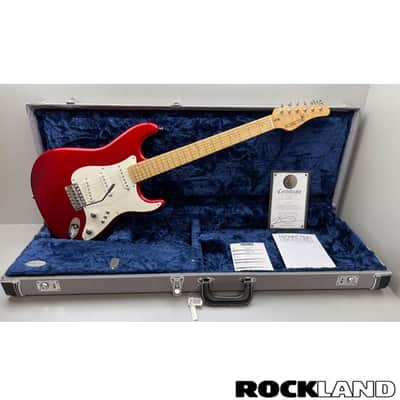 Schecter USA Customshop Sultan "Mark Knopfler" Candy Red image 1