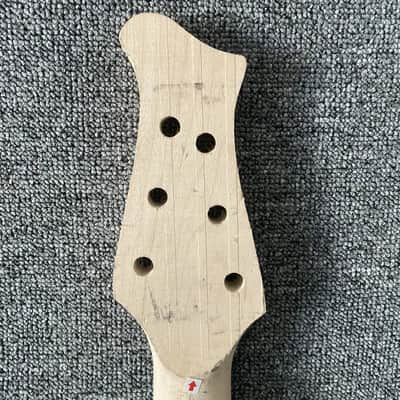 Unfinished Maple Guitar Neck with Rosewood Fingerboard, No Frets image 2