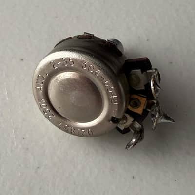 1965 Stackpole Solid Shaft 250k Pot for Telecaster Jaguar Jazzmaster P-Bass or Jazz Bass (E-190) image 1
