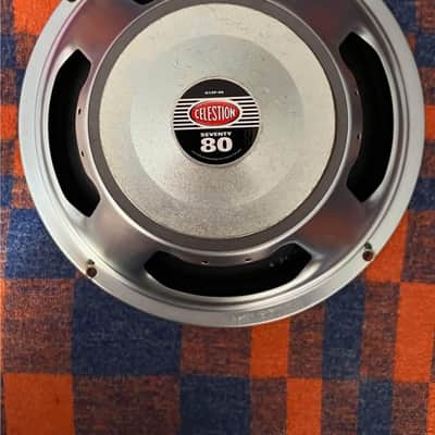 Celestion G12P-80 Seventy 80 12" 80-Watt 16ohm Guitar Amp Speaker 2020s - Silver image 1