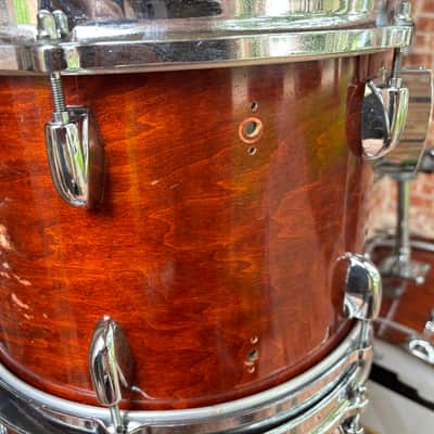 Gretsch 1979 Drop G Walnut 24-13-14-18 Drum Set image 11