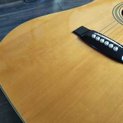 1970's Tomson GW280 Vintage Acoustic Guitar - Made in Japan image 3