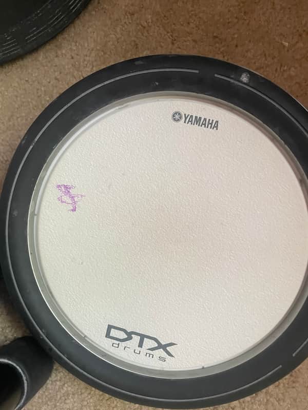 Yamaha XP80 3-Zone 8" Electronic Drum Pad 2012 - Present - Silver / Black image 1