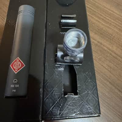 Matte Black Neumann KM 184 Small Diaphragm Cardioid Condenser Microphone 1993 - Present - Matte Black image 2