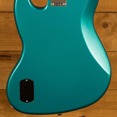 Squier Classic Vibe Active 70s Jazz Bass V - Maple - Ocean Turquoise - 5-String image 2