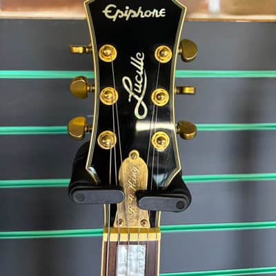 Epiphone B.B King Lucille Ebony 2008 Semi-Hollow Electric Guitar image 11