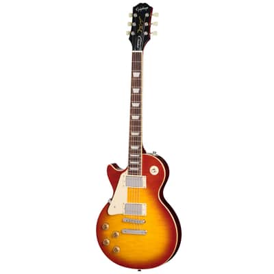 Epiphone Les Paul Standard 50s Figured (Left handed, Incl. Premium Gig Bag), Washed Cherry Burst image 6