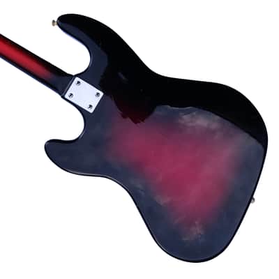 1966 Hofner 185 shortscale bass in Redburst Tocotronic (Vintage, Restored) image 2