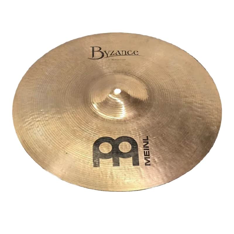 Used Meinl Byzance Traditional Medium Crash Cymbal 16" - Good image 1