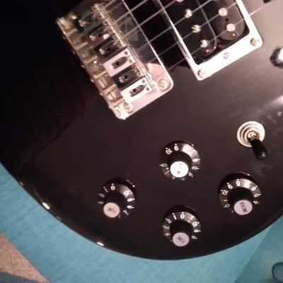 Rescued, Restored, Revamped and Upgraded Washburn Idol Guitar in Gloss Black image 5