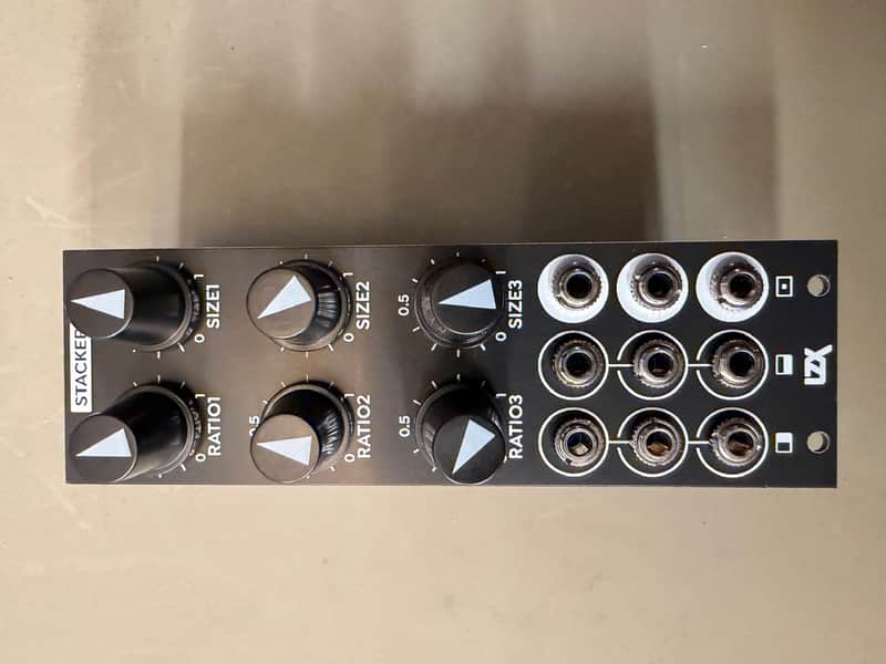LZX Industries Stacker Eurorack Synthesizer Module 2008 - Present - Black image 1