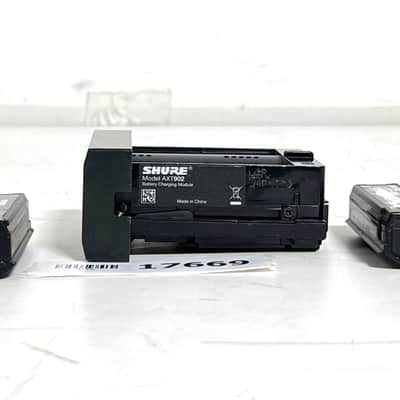 Shure AXT902 Battery Charging Module W/2 Batteries (AXT920) #17669 (One)THS image 1