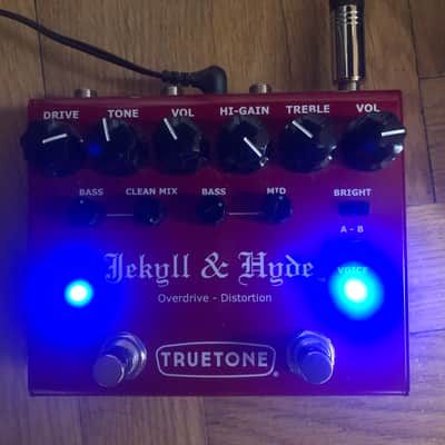 Truetone Jekyll & Hyde Overdrive & Distortion V3 2010s - Red image 6