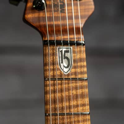 Ernie Ball Music Man JP15 - Amber Waves Flame image 9