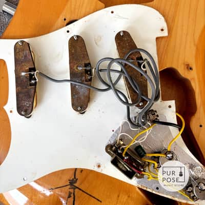 1970s Fernandes Burny Custom FST-75N "Oni-Sen" (Heavy Sen Ash) image 4
