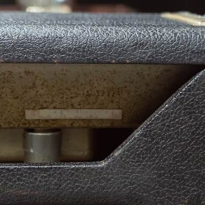 1965 Fender Bandmaster AB763 Piggyback Head and Cab Set *Fully Serviced* w/ TAD Capacitors, JBL D131 Speaker, Original Parts Included image 10