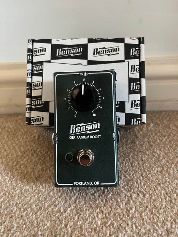 Benson Amps Germanium Boost 2022 - Present - Black image 1