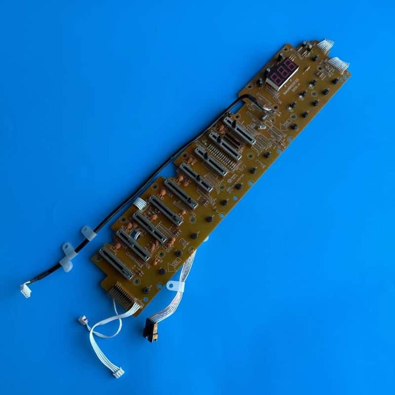 Nektar Impact LX49+ MIDI Keyboard Part: Display Fader Slider Control PCB image 1